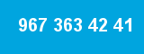 967 363 42 41 967 363 42 41